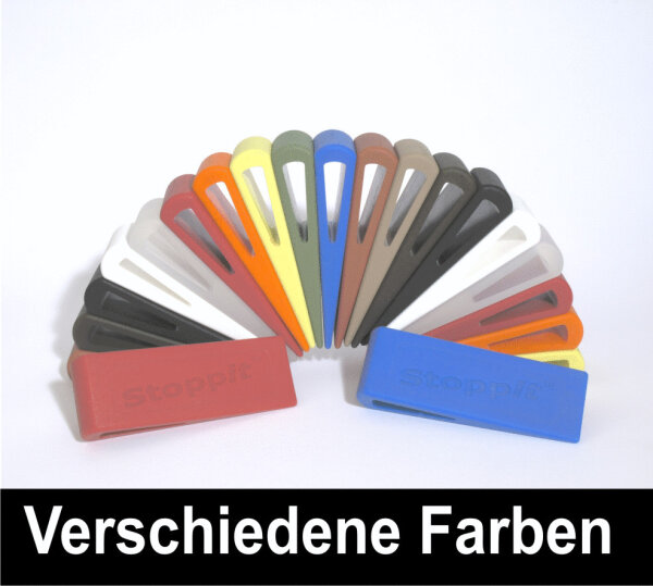 stoppit&reg; T&uuml;rstopper / Fensterkeil in verschiedenen Farben